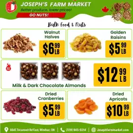 Joseph's Farm Market flyer week 40 Page 6