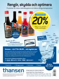 Thansen reklamblad Sida 20: 20% PÅ ALLA TILLSATSER FRÅN LINDEMANN