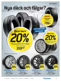 Thansen reklamblad Sida 3: BEST BUY PÅ ALLA BEST BUY-DÄCK, SINGA BLACK (15-18”)