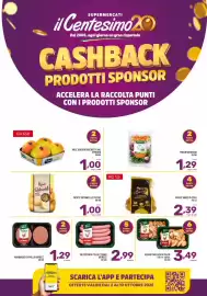 Volantino Il Centesimo Pagina 1: Salsiccia di pollo e suino Avimec €2,99, Patate Aurea Pizzoli €2,39