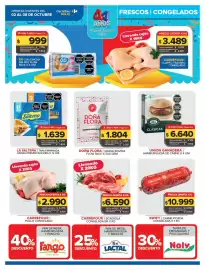 Folleto Carrefour Maxi Página 11: Carrefour - cuarto trasero congelado €5.190,00, Carrefour - bondiola congelada €10.500,00