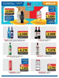 Folleto Carrefour Maxi Página 4: Schneider - cerveza rubia €1.822,00, Budweiser - cerveza blanca €3.234,00