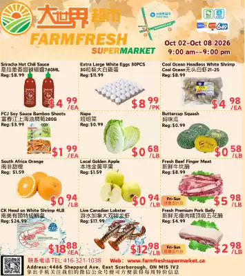 Farm Fresh Supermarket flyer