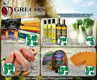 Greco's Fresh Market flyer Page 1