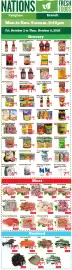 Nations Fresh Foods flyer week 40 Page 1