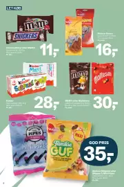 Let-Køb tilbudsavis Side 6: M&M's eller Maltesers €30,00, Malaco Snøre €16,00