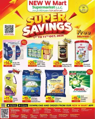 New W Mart (valid until 11-10)