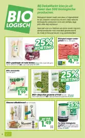 Dekamarkt folder week 41 Pagina 8: BIO+ mozzarella €1,99, Biologisch mager runder-gehakt €4,99