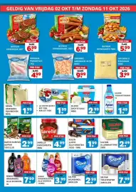 Sahan Supermarkten folder Pagina 2: Asima griesmeel fijn/moyen €1,99, Bingo wasverzachter alle soorten €3,99
