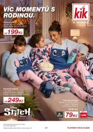 Kik leták Strana 1: VÍC MOMENTUS RODINOU. Flaušový overal dámské: vel. S-XL, za 349 Kč dětské: vel. 92-122/128, za 199 Kč od