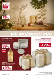 Kik leták Strana 8: kik Dekorační jelen bílá nebo zlatá, výška cca 16 cm, za 79Kč Obrázek vytvořený aplikacemi Al nebo s