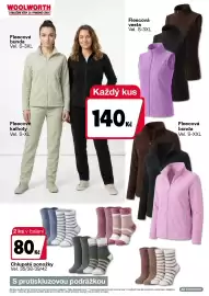Woolworth leták Strana 2: WOOLWORTH OBLEČENÍ VŽDY ZA VÝHODNÉ CENY Fleecová bunda Vel. S-3XL Fleecová vesta Vel. S-3XL