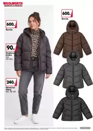 Woolworth leták Strana 6: WOOLWORTH OBLEČENÍ VŽDY ZA VÝHODNÉ CENY 600KE Bunda 90KÉ Rolákové tričko Vel. XS-3XL 240. Kč