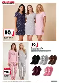Woolworth leták Strana 8: WOOLWORTH OBLEČENÍ VŽDY ZA VÝHODNÉ CENY 80 Kč Dlouhé tričko Vel. S-XXL Ukázky barev a designů of