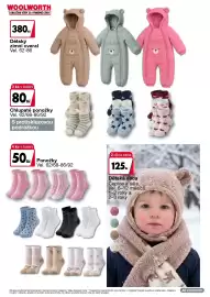 Woolworth leták Strana 9: WOOLWORTH OBLEČENÍ VŽDY ZA VÝHODNÉ CENY 380. Kč Dětský zimní overal Vel. 62-86 MA 3 ks v balení