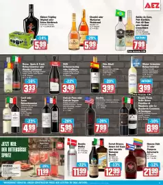 AEZ Prospekt woche 41 Seite 13: Danzka Wodka €11,99, Fernet Branca, Amaro del Capo oder Vecchia Romagna Brandy €12,99