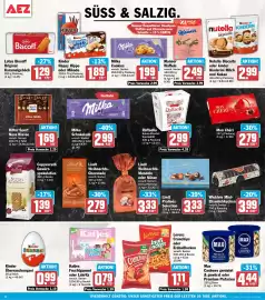 AEZ Prospekt woche 41 Seite 14: Katjes Fruchtgummi €0,79, Max Cashews geröstet & gewürzt oder Premium Pistazien €4,44