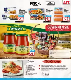 AEZ Prospekt woche 41 Seite 7: Iglo Fischstäbchen €2,99, Frosta Schlemmerfilet oder Fischstäbchen €2,79