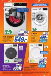 K+B Expert Prospekt Seite 2: AEG Waschmaschine LR7FL943EX €549,00, BOSCH Waschmaschine WGG256Z91 €699,00