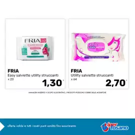 Volantino Iper Tosano settimana 40 Pagina 6: FRIA EASY ECO OK 20 SALVIETTE STRUCCANTI TOALLITAS DESMAQUILLANTES