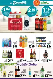 Volantino Extra Supermercati Pagina 13: Leffe birra blonde/rouge €1,49, Vecchia Romagna Etichetta Nera €11,90
