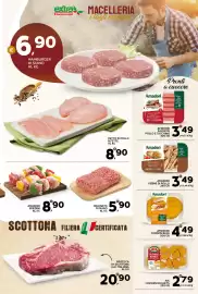 Volantino Extra Supermercati Pagina 5: Petto di pollo a fette €8,90, Macinato di suino €5,90