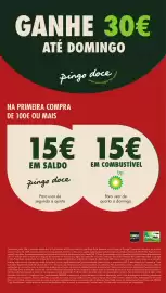 Folheto Pingo Doce | Fim de Semana Página 1: GANHE 30€ ATÉ DOMINGO pingo doce NA PRIMEIRA COMPRA DE 100€ OU MAIS sabe bem