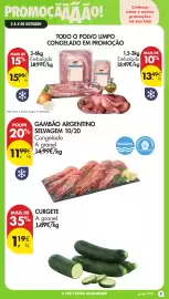 Folheto Pingo Doce | Fim de Semana Página 3: Gambão argentino selvagem €11,99, Curgete €1,19