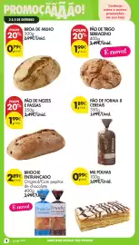 Folheto Pingo Doce | Fim de Semana Página 8: Brioche Entrancado €2,89, Pão de nozes e passas €1,99