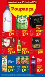 Folheto Lidl semana 41 Página 27: Solevita Sumo de Maçã €1,15, J&B Rare Scotch Whisky €14,29