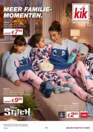 Kik folder Pagina 1: Kik pyjama €9,99, Sokken €2,99