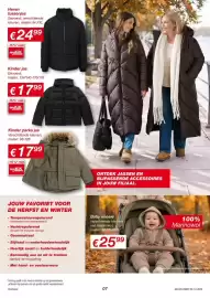 Kik folder Pagina 7: Heren tussenjas €24,99, Kinder jas €17,99