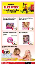 Kruidvat folder | Speelgoed Pagina 12: Password Secure Locker, Barbie Mysteries Beach Detectives Ultimate Beach Buggy