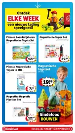 Kruidvat folder | Speelgoed Pagina 19: Magnetische Super Set, Magnetische tegelset €19,99