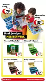 Kruidvat folder | Speelgoed Pagina 22: Pokémon Tekenset, Bluey Kleurkoffer