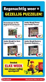 Kruidvat folder | Speelgoed Pagina 34: Clementoni Disney Princess Puzzel, Goliath That's Life Barcelona Puzzel