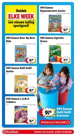 Kruidvat folder | Speelgoed Pagina 37: 999 Games Keer Op Keer Kids, 999 Games Halli Galli Junior