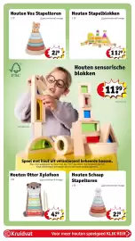 Kruidvat folder | Speelgoed Pagina 7: Houten Schaap Stapeltoren, Houten Vos Stapeltoren