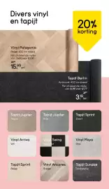 Leen Bakker folder week 41 Pagina 21: Divers vinyl en tapijt €15,99