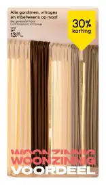 Leen Bakker folder week 41 Pagina 22: Alle gordijnen, vitrages en inbetweens op maat €13,29