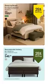 Leen Bakker folder week 41 Pagina 6: Boxspring Bergen €1.199,25, Boxcombinatie Varberg €546,75