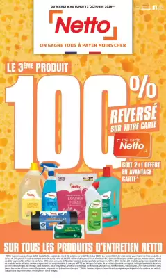 Netto (valable jusqu'au 12-10)