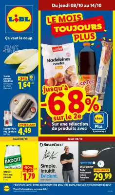 Lidl (valable jusqu'au 14-10)