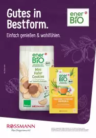 Rossmann Magazin Seite 107: EnerBIO Mini Hafer Cookies mit Vollmilchschokolade €1,99
