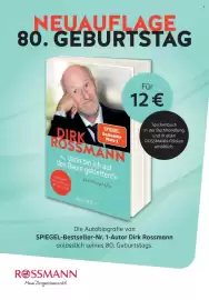 Rossmann Magazin Seite 108: DIRK ROSSMANN Autobiografie €12,00