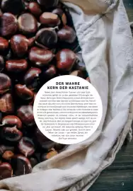 Rossmann Magazin Seite 9: DER WAHRE KERN DER KASTANIE Neben dem menschlichen Daumen und dem Glüh- würmchen gehört sie zu den