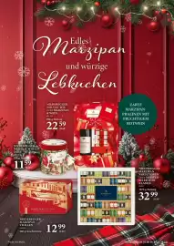 Selgros Prospekt Seite 5: Edles Marzipan und würzige Lebkuchen NIEDEREGGER WEIHNACHTS DOSE 440 620 250-g-Dose 1159 12.40*