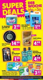 Mäc Geiz Prospekt woche 42 Seite 12: Lindt Pralinen €4,99, Solar-Parkuhr elektronisch €14,99