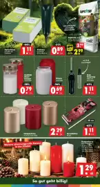 Mäc Geiz Prospekt woche 42 Seite 5: Stumpenkerze €2,29, Grablicht Dauer-brenner €0,79