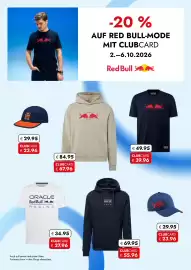 Travel Free Prospekt Seite 10: Red Bull Hoodie €67,96, Oracle Red Bull Racing T-Shirt €39,96